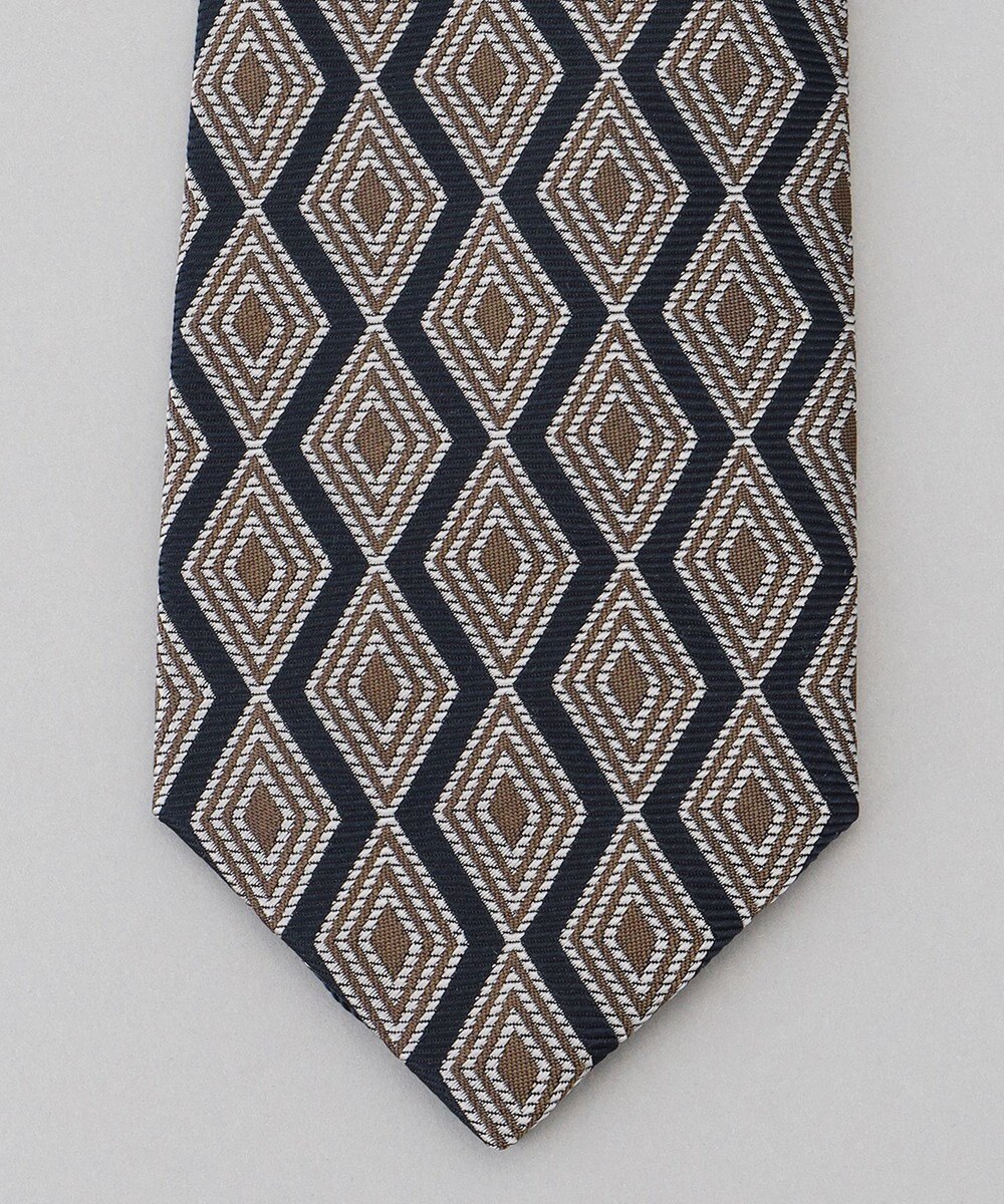 GOTAIRIKU GOTAIRIKU別注【日本製】シルク ネクタイ_ダイヤ柄 