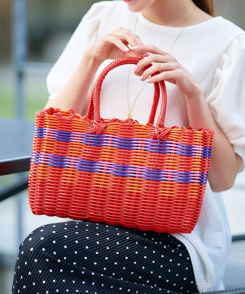 Tiaclasse パターンマルシェバッグ 