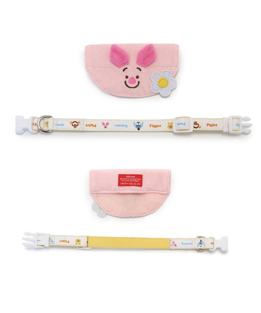 PET PARADISE ディズニー くまのプーさん 《ピグレット にこにこ》 首輪 Ｓ  小型犬 