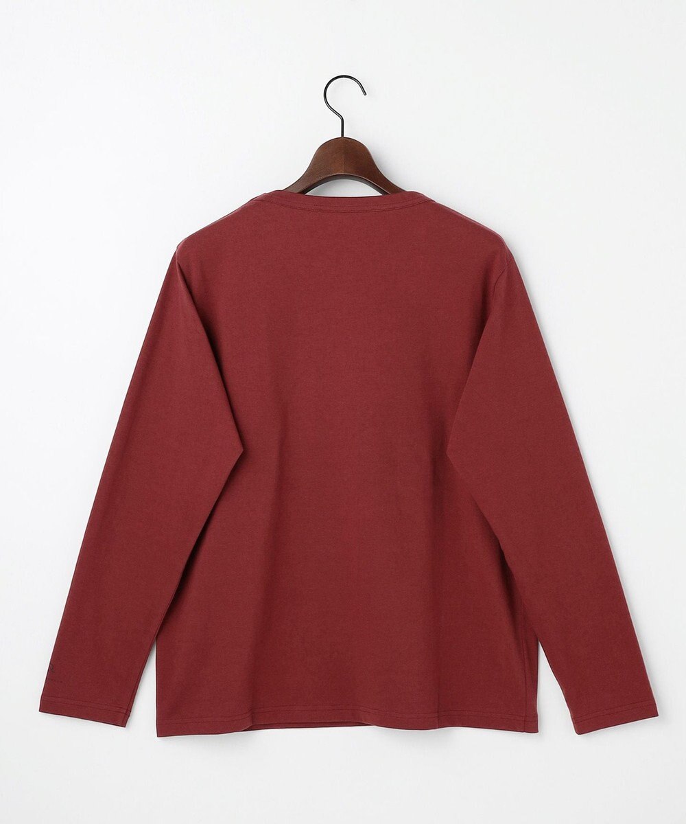 JOSEPH ABBOUD MOUNTAIN 【JAPANファブリック/吸水速乾】プレーティング天竺アウトドア Tシャツ 