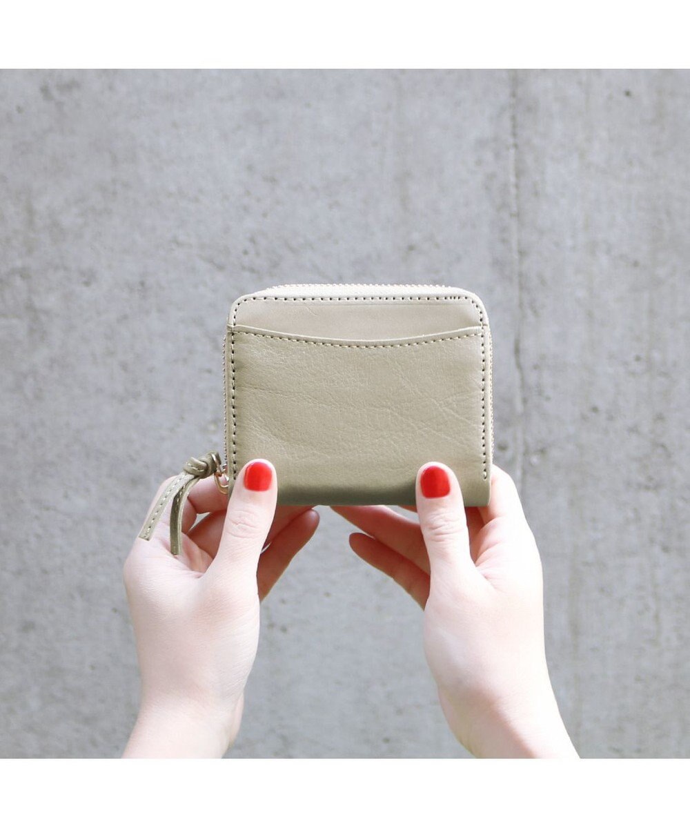 UNBILLION ペルケ perche / イタリアンレザー・ジャバラカードウォレット 