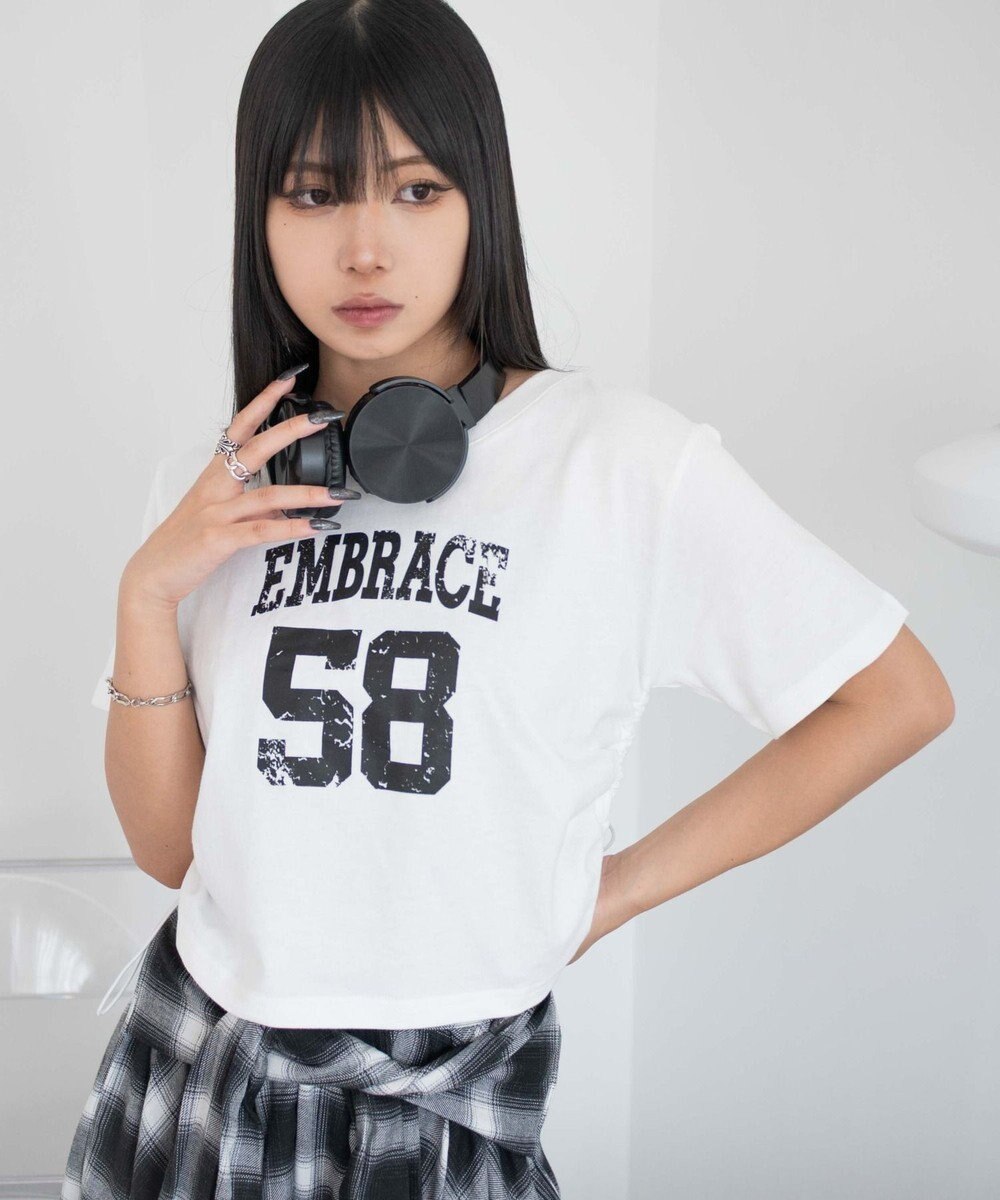 WEGO グラフィックドロストショートT 