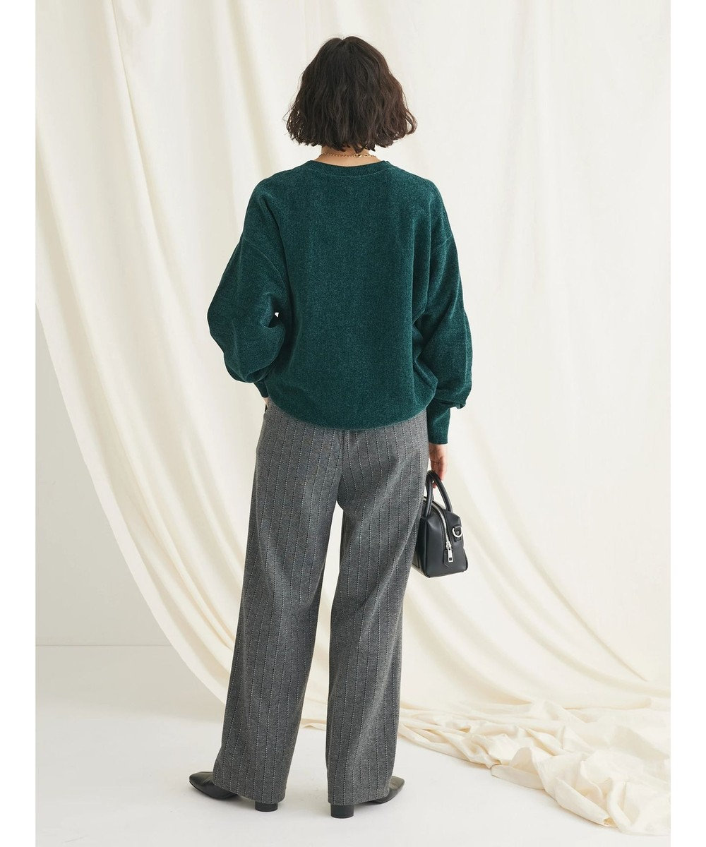 CRAFT STANDARD BOUTIQUE シェニールヤーンニットプルオーバー 