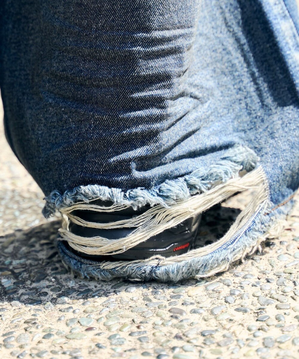 WEGO スーパーバギーデストロイデニム 