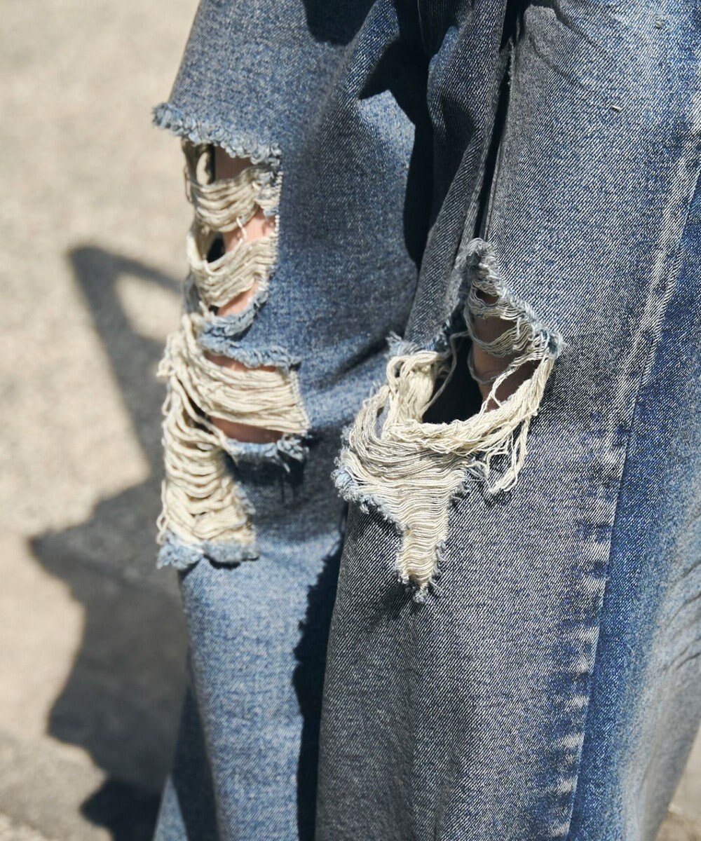 WEGO スーパーバギーデストロイデニム 