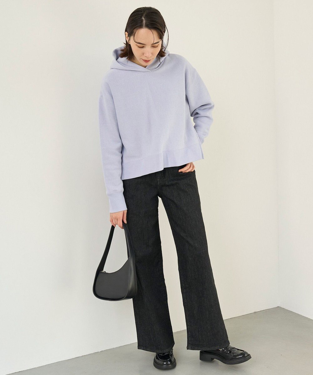 UNFILO 【UNFILO DENIM】撥水ストレッチ ワイドストレートデニム 