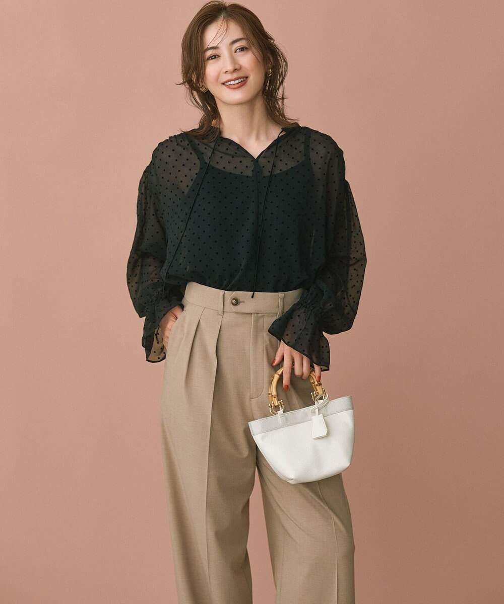 23区 【洗える】ヘルシーインナー キャミソール 