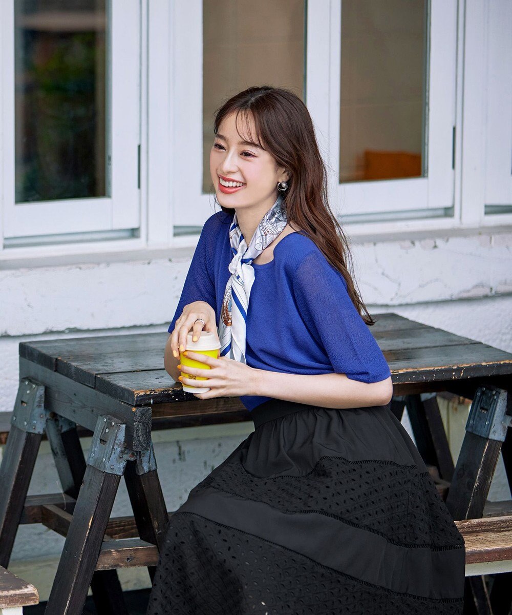 Tiaclasse 幅広く活躍が期待できるレース切替スカート 