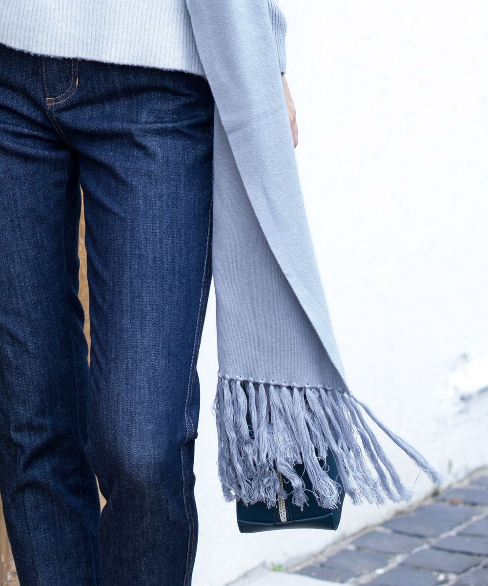 Tiaclasse 【洗える】ストール風カーディガン 