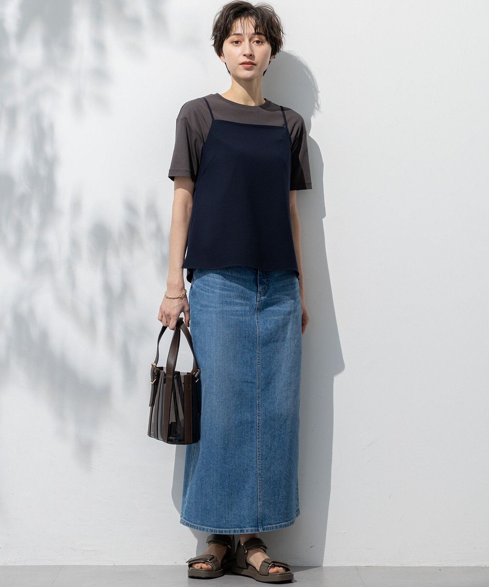 23区 【Oggi3月号掲載/新色追加/洗える】23区DENIM ストレッチ デニムスカート 