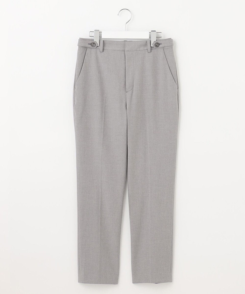 J.PRESS LADIES 【洗える】2way thermoサキソニー テーパード パンツ 