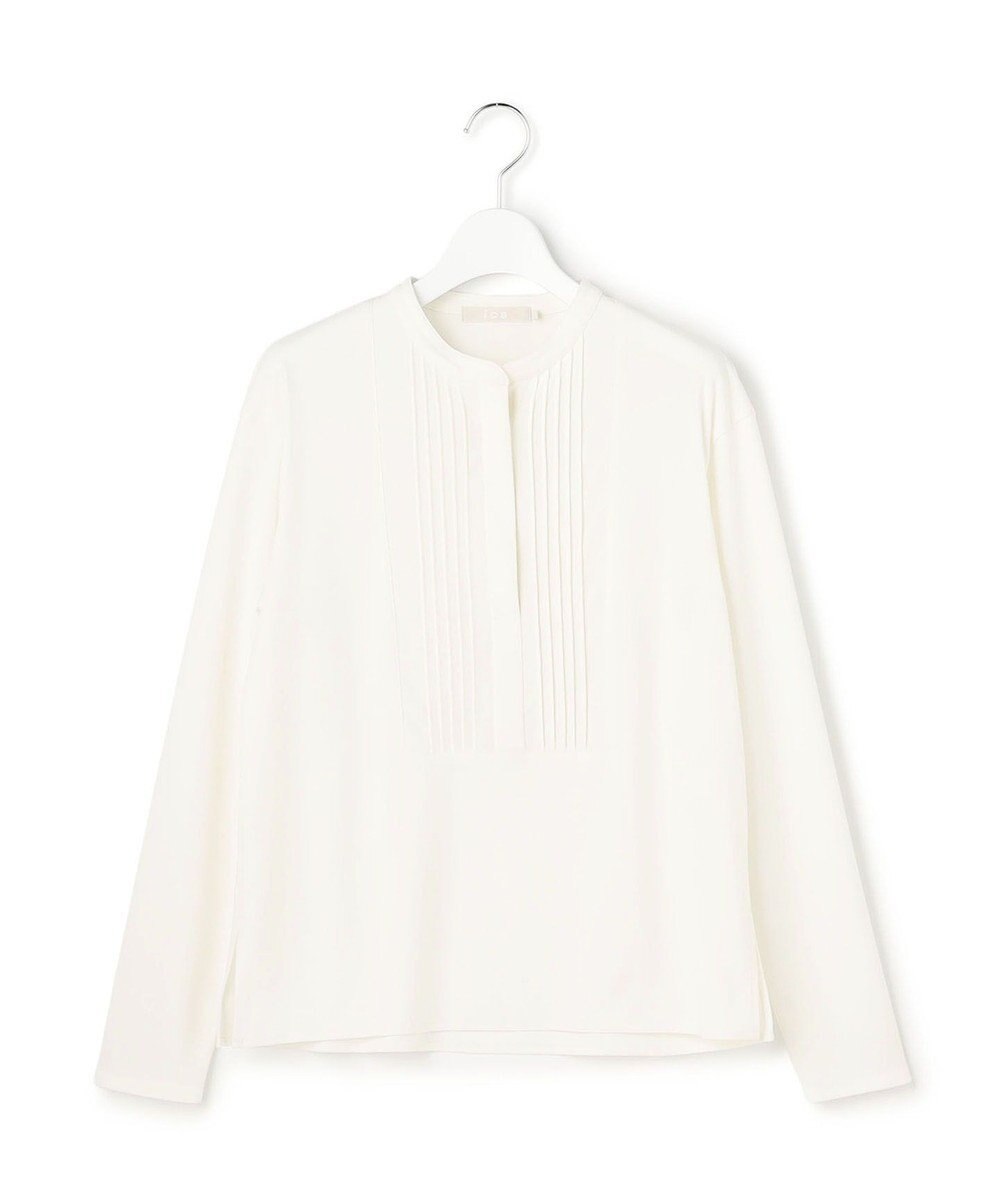 ICB L イージージョーゼット ピンタックカットソー 