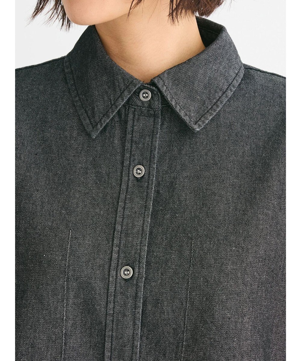 Green Parks ・ＳＵＧＡＲ　ＳＰＯＯＮ　クロップドデニムシャツ 