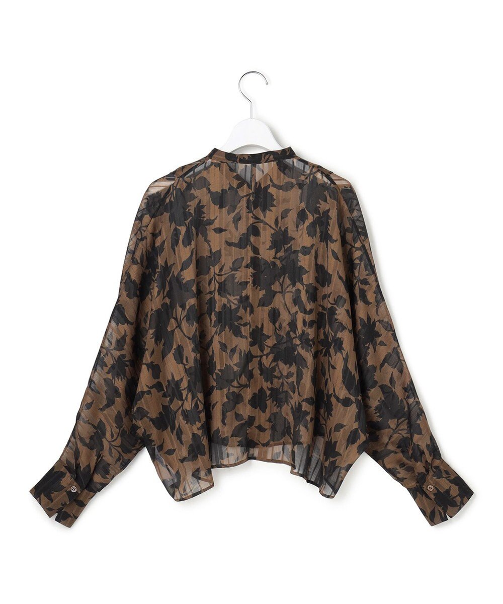 ICB 【30th ANNIVERSARY】 アーカイブフラワープリント ドルマンスリーブブラウス 