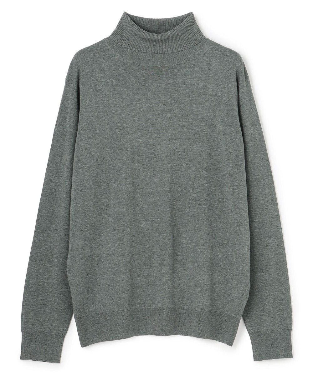 UNFILO MENS 【男女兼用】ソフトサーモ アンチピリングニット タートルネック 