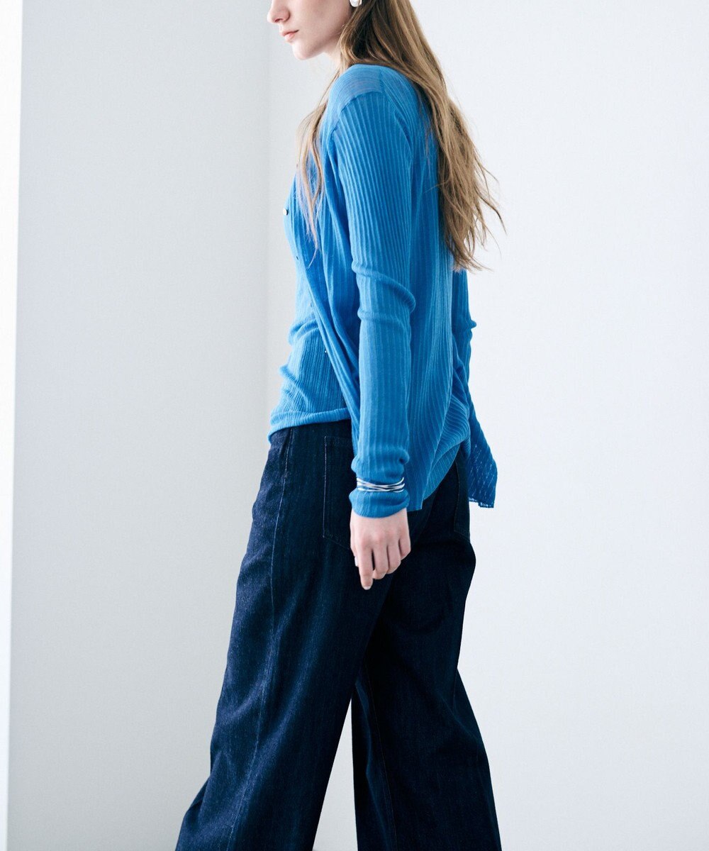 uncrave ランダムリブシアーニット カーディガン 