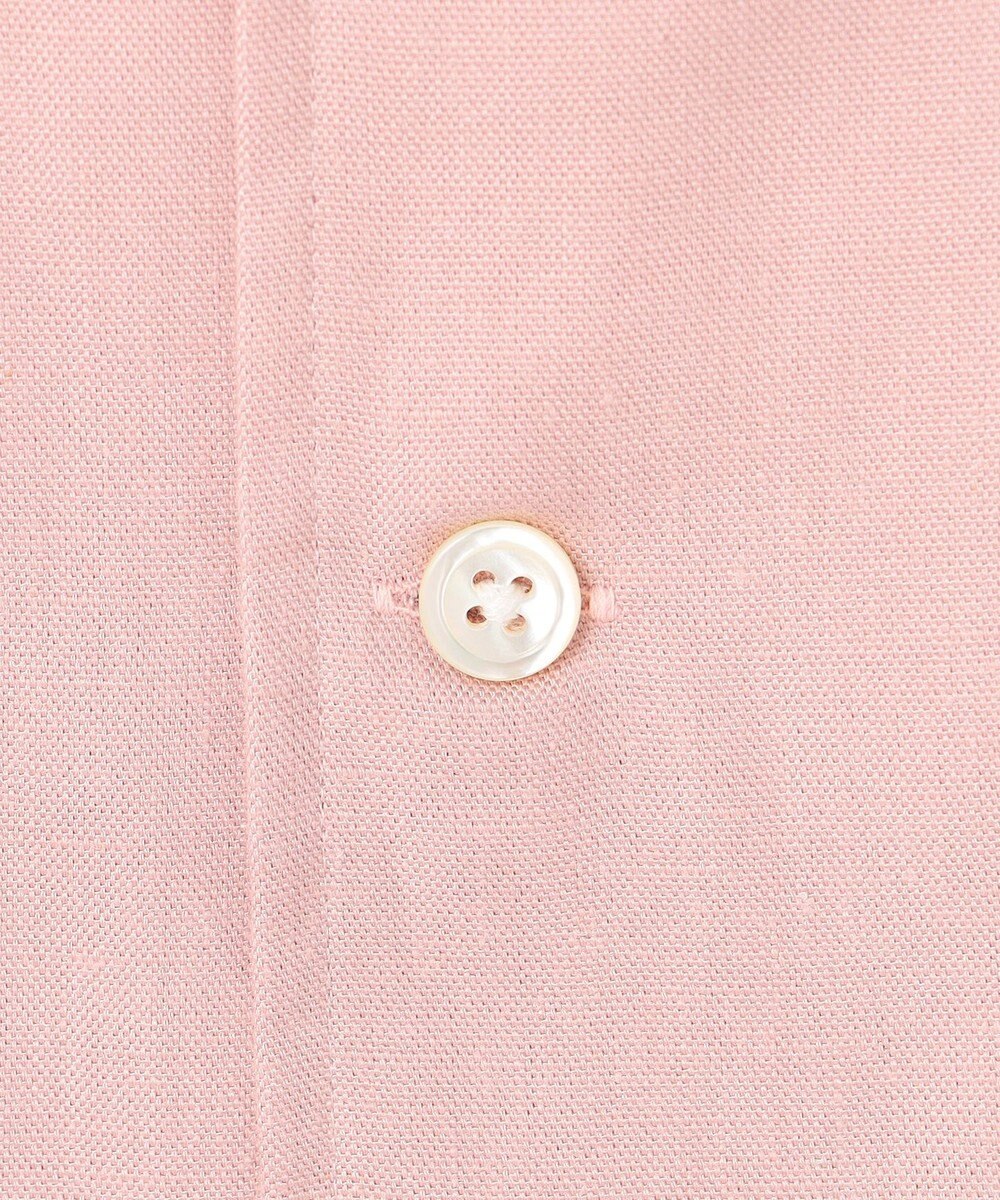 J.PRESS MEN 【J.PRESS ORIGINALS】Rayon Linen Oxford Open Half Sleeve Shirt / Baggy-Fit 