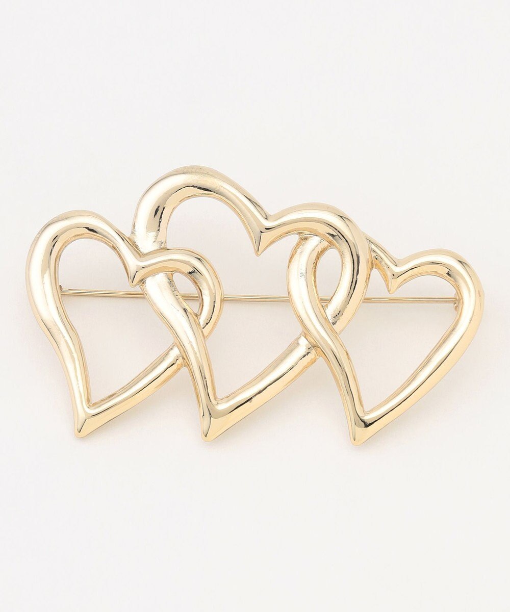 組曲 スリーハート ブローチ 