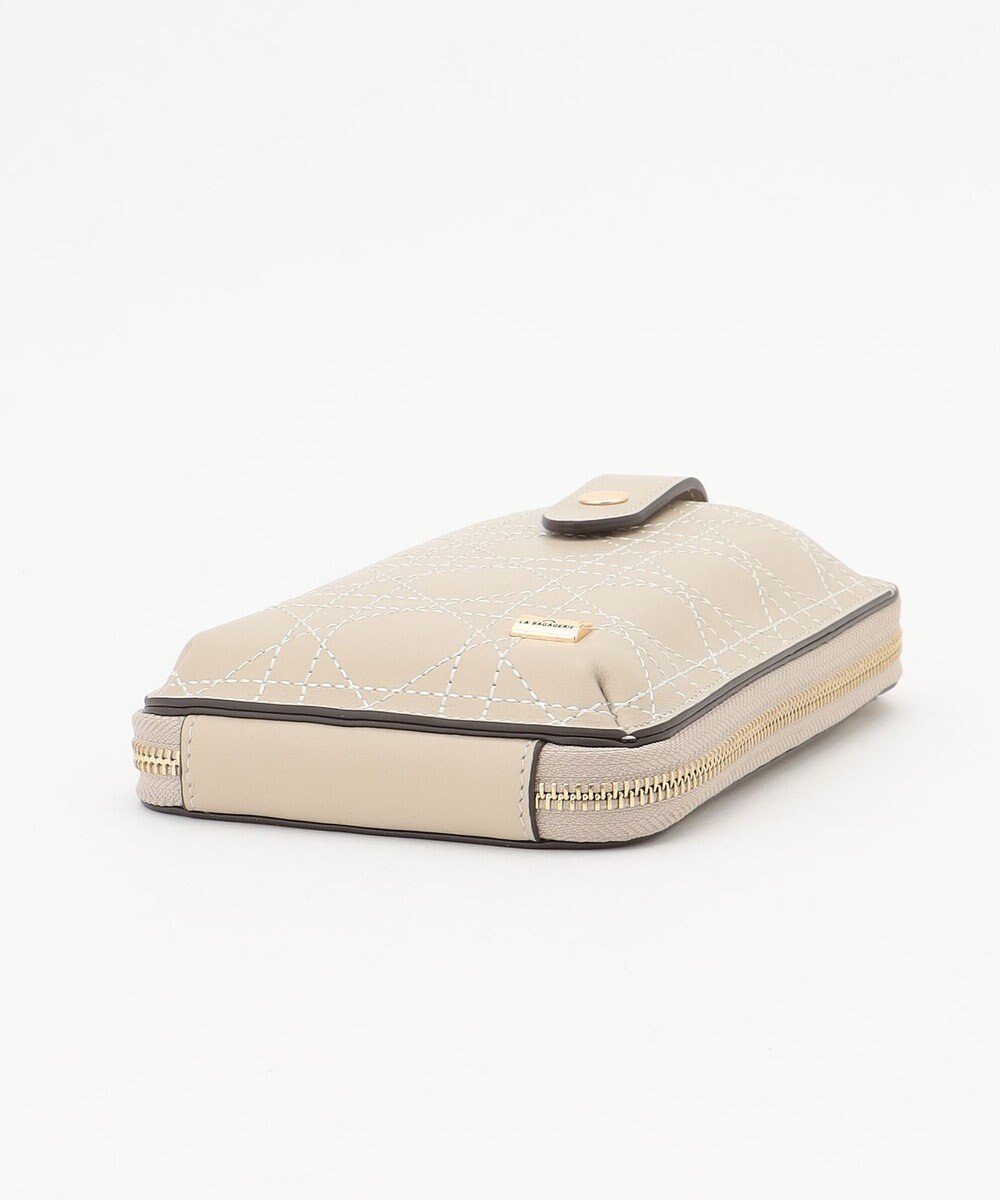 LA BAGAGERIE レザーステッチ　マルチポシェット 