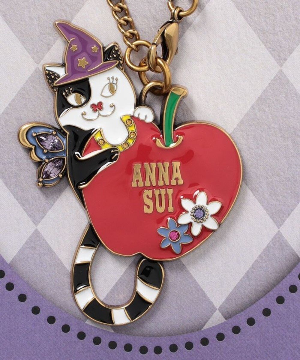 新品】アナスイ＊ANNA SUI＊キーチャーム＊ムーン - キーホルダー