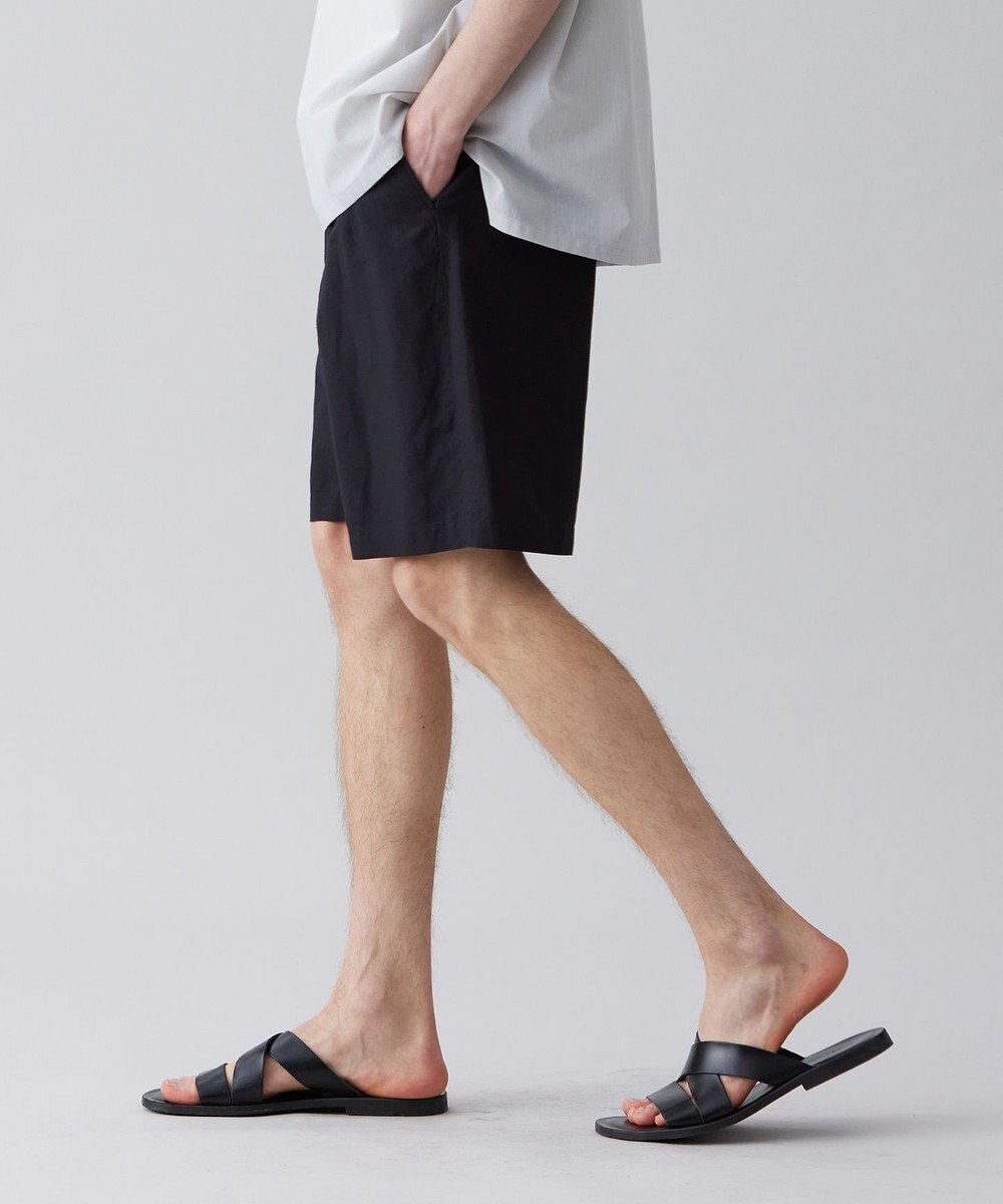 UNFILO MENS ライトリネン ショートパンツ [23年春夏商品] 