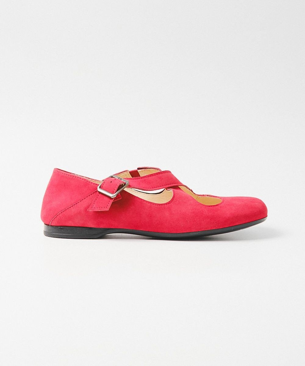 BONTRE 【BONTRE/ボントレ】スエードクロスバブーシュ/50303-VA 