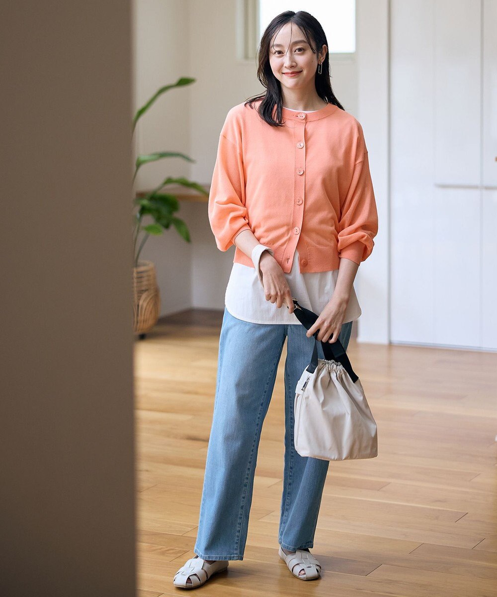 ANY L 【洗濯機可】ラウンドヘムコンビインナー 