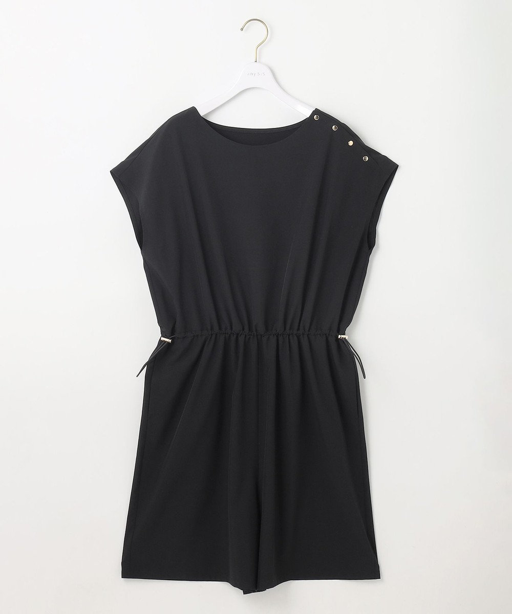 ANY SIS 【撥水・UVカット・洗える】ラッシュガードシリーズ ショートサロペット 