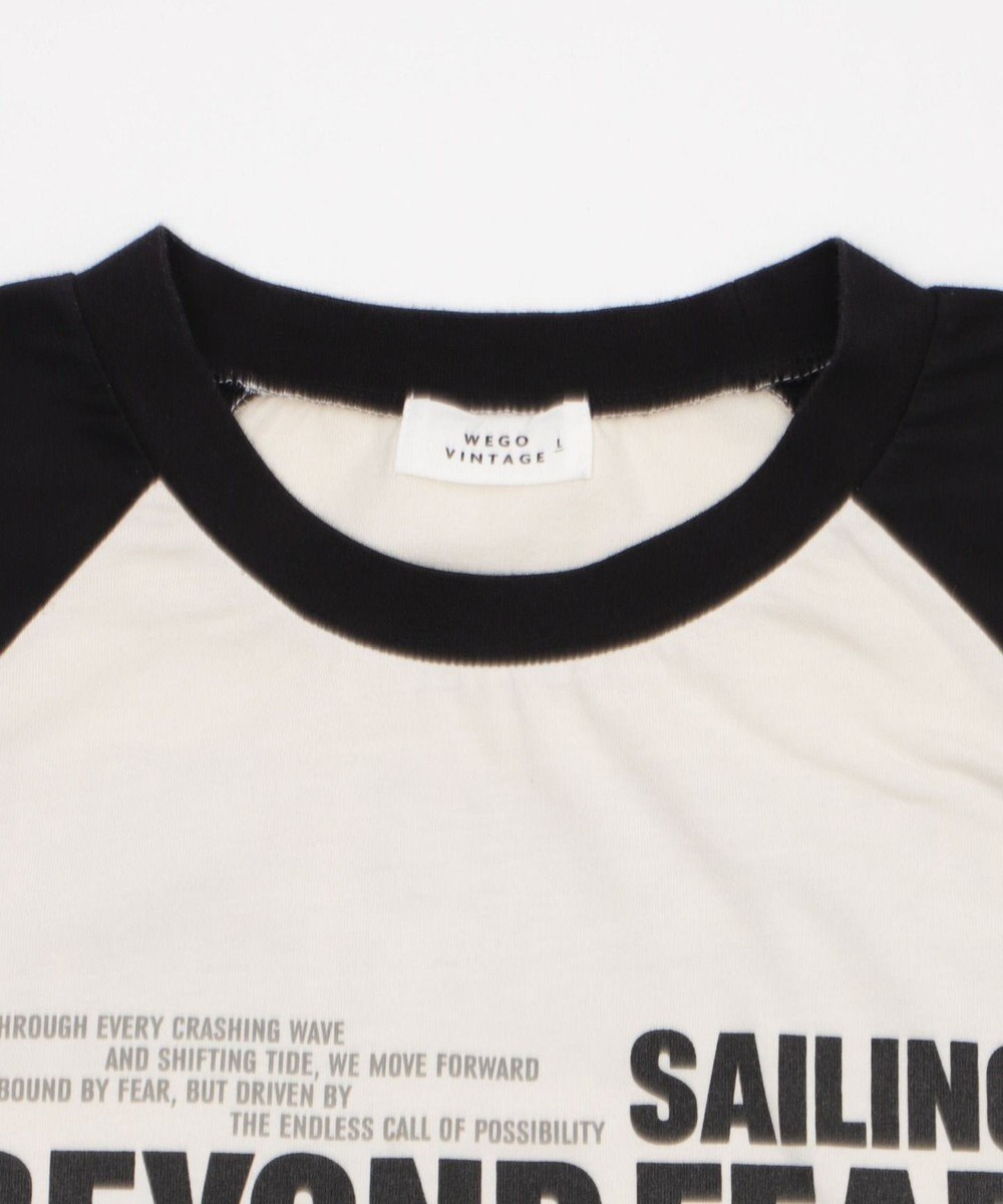 WEGO 【ユニセックス着用ITEM/MLサイズ展開】ヴィンテージライクラグラングラフィックT（SS） 
