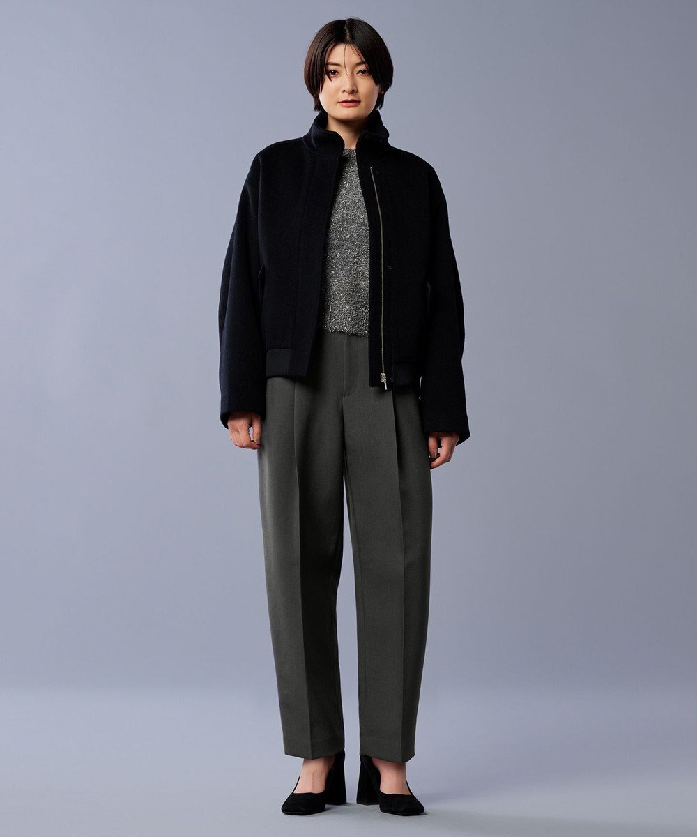 uncrave 【防シワ・洗濯機洗い可】ドライタッチツイル カーブ パンツ（uncrave STANDARD） 