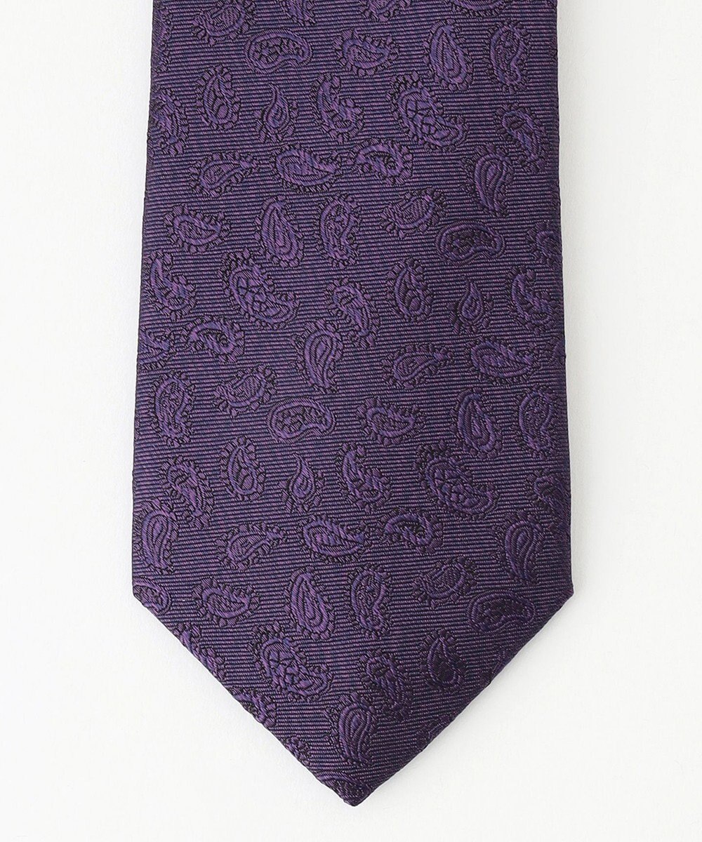 J.PRESS MEN 【J.PRESS 10PLY LUXURY SILK COLLECTION】ソリッドペイズリー ネクタイ 
