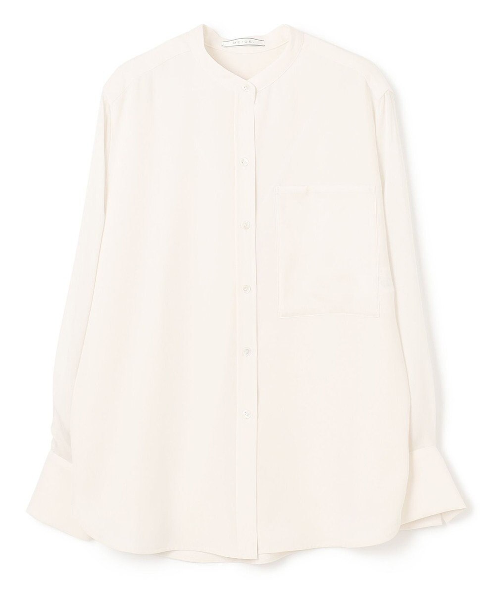 BEIGE， SAMUEL / スタンドカラーブラウス 