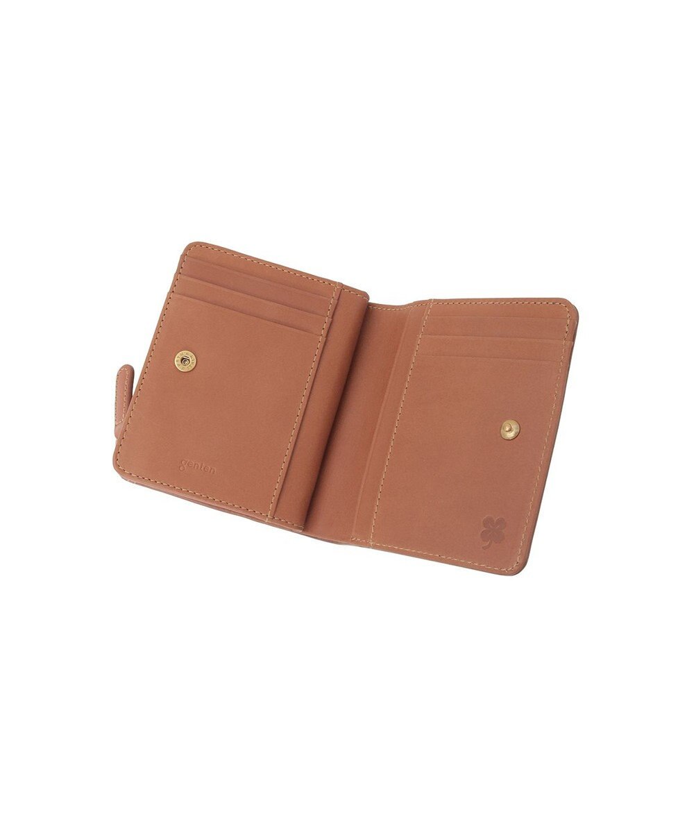 genten クアドリフォリオ 2つ折り財布 