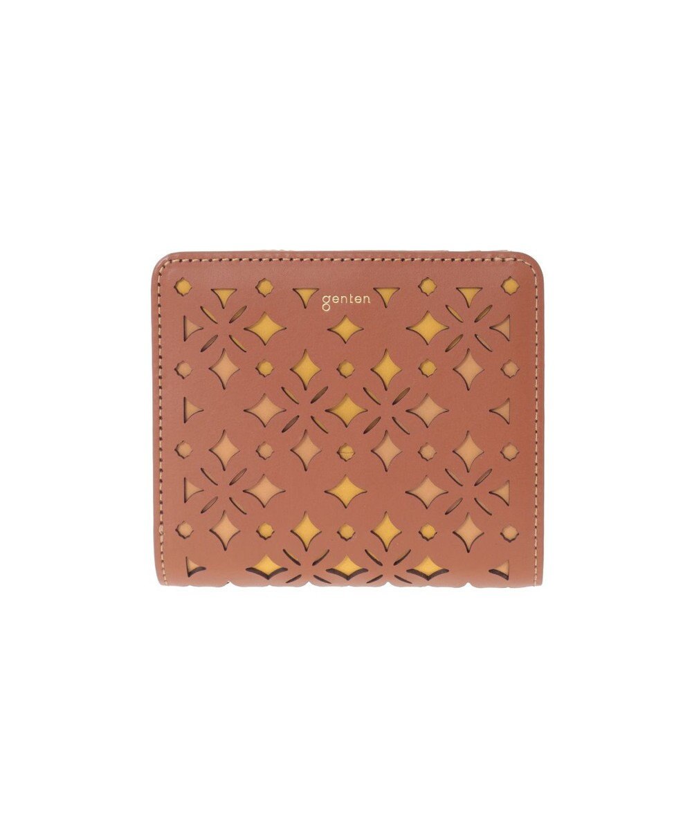 genten クアドリフォリオ 2つ折り財布 