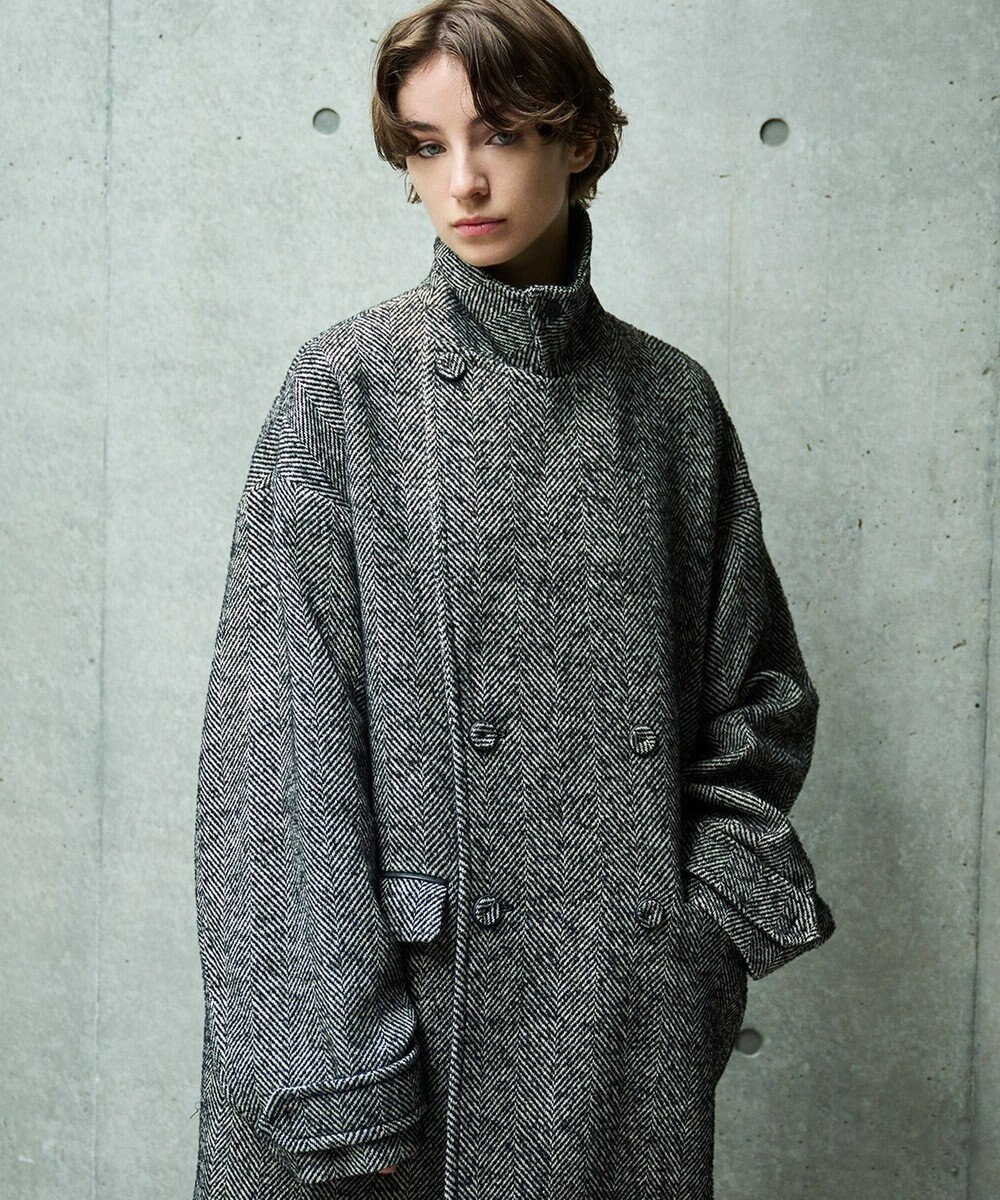 uncrave ロング チェスターコート（uncrave WHITE） 