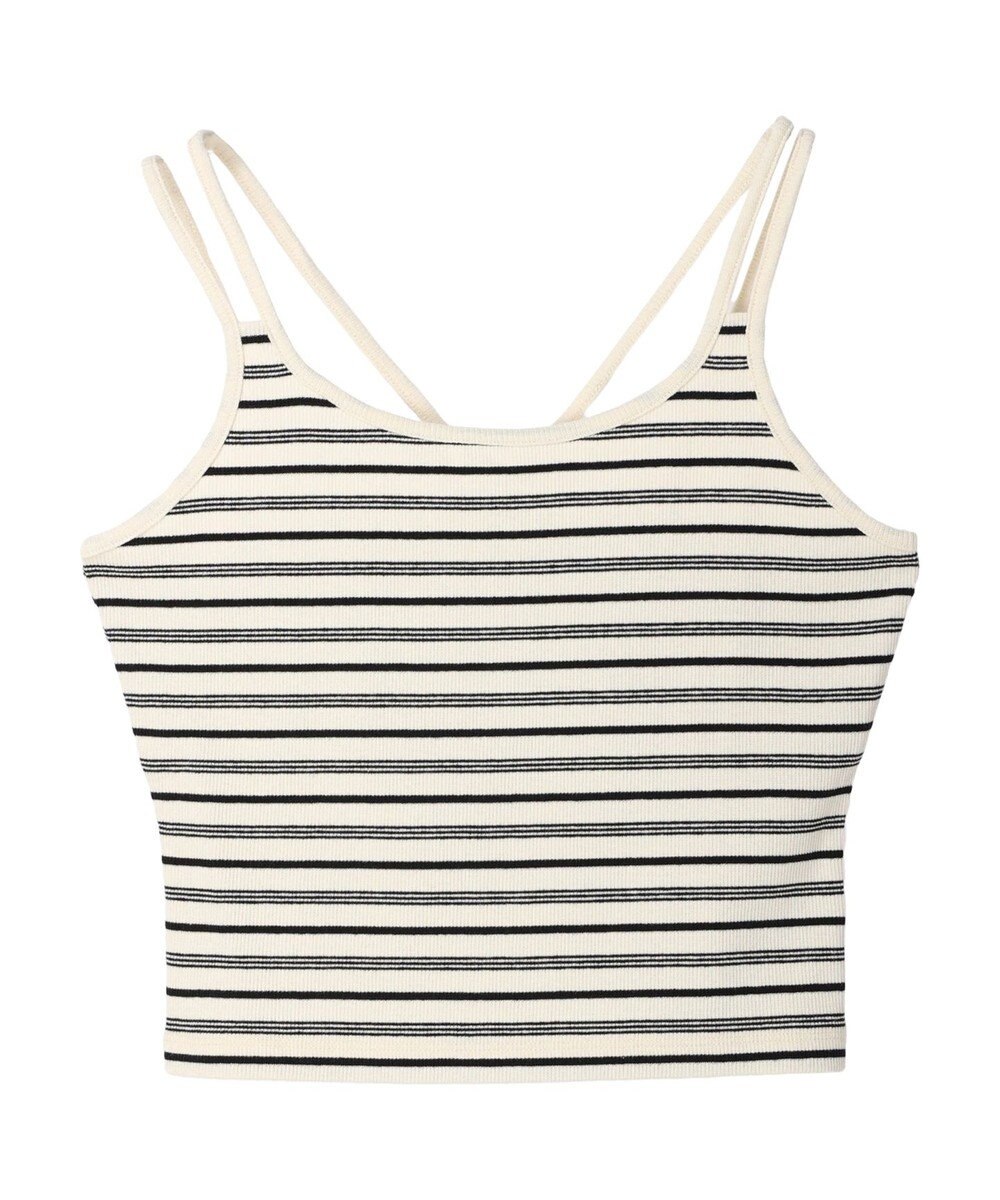 earth music&ecology クロップドキャミソール 