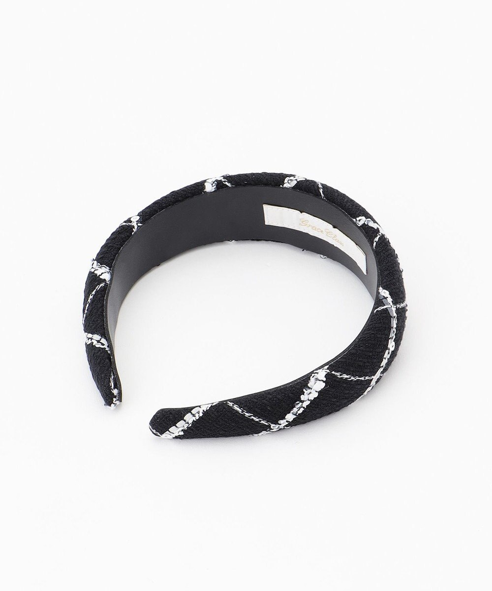 GRACE CONTINENTAL ツイードカチューシャ 