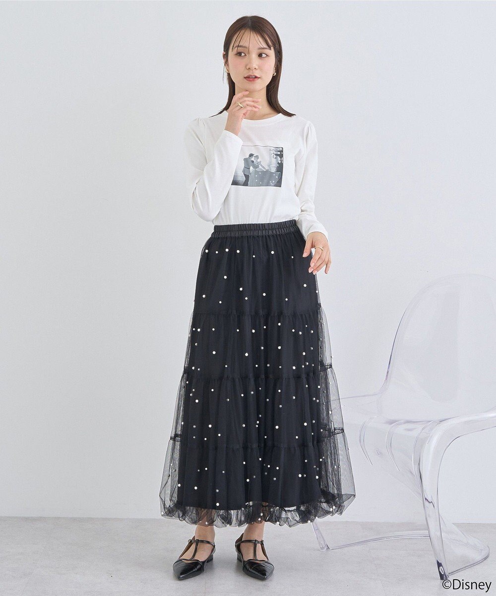 earth music&ecology シンデレラ／パフスリーブロンＴＥＥ 