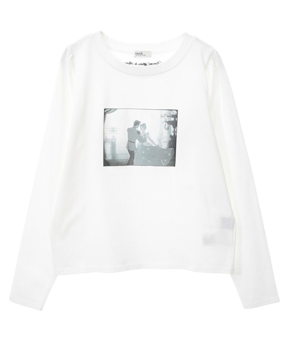 earth music&ecology シンデレラ／パフスリーブロンＴＥＥ 