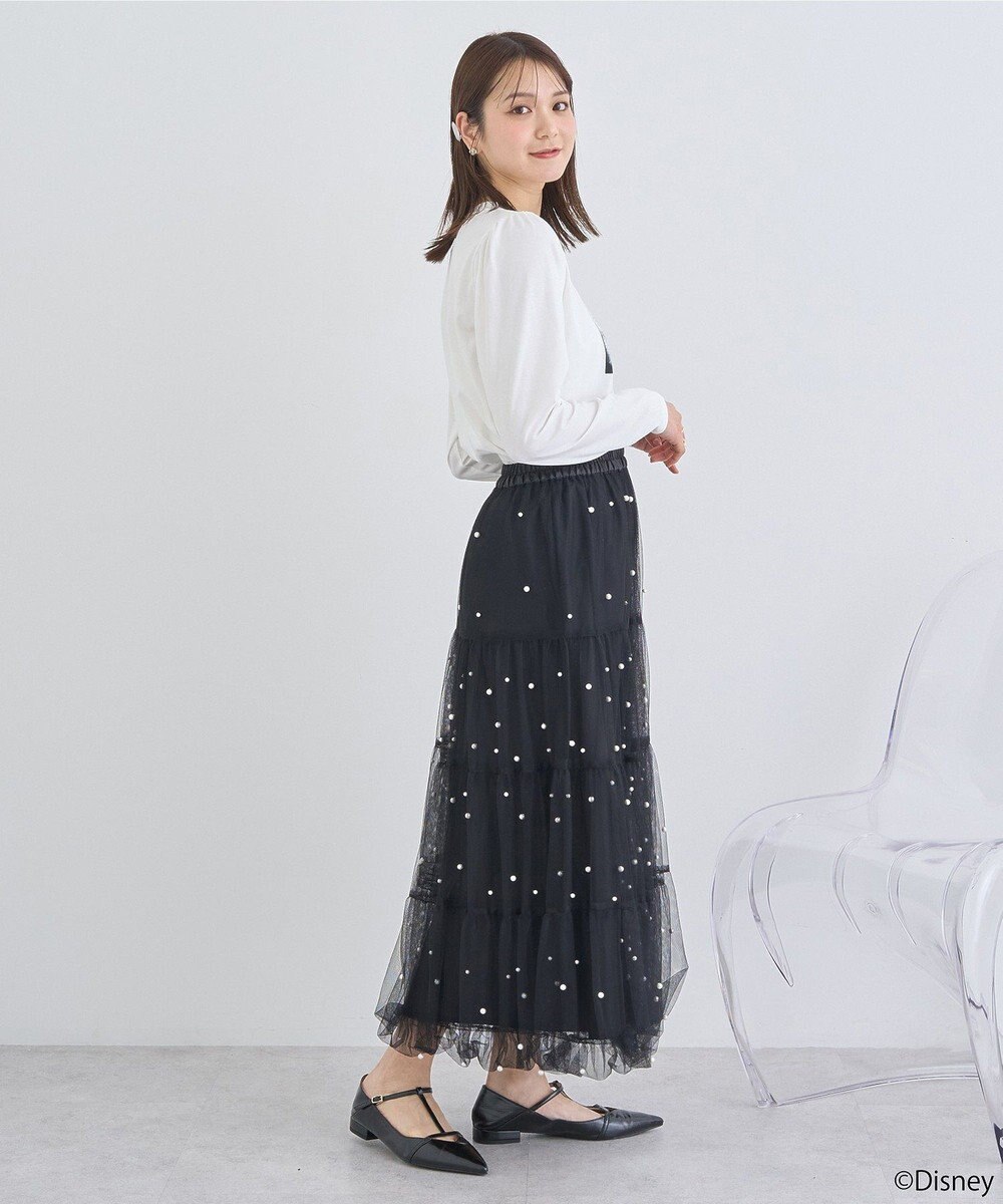 earth music&ecology シンデレラ／パフスリーブロンＴＥＥ 