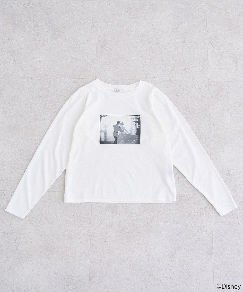 earth music&ecology シンデレラ／パフスリーブロンＴＥＥ 