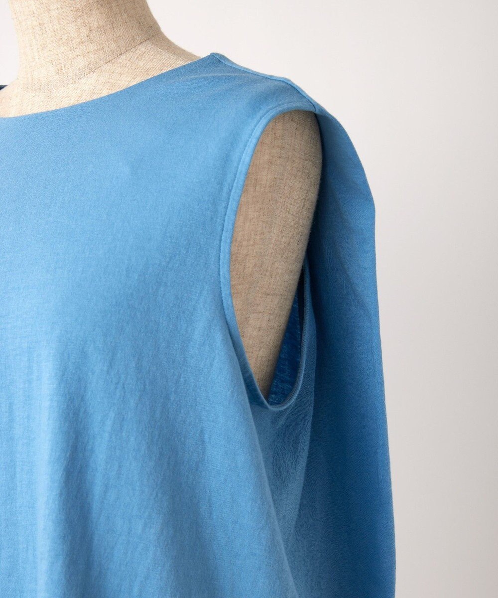 TOQUE 〈大草直子さんアドバイザー〉 【天然素材】タンギス コットン天竺ノースリーブ 