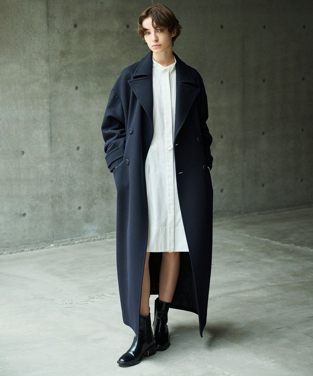 uncrave ロング チェスターコート（uncrave WHITE） 