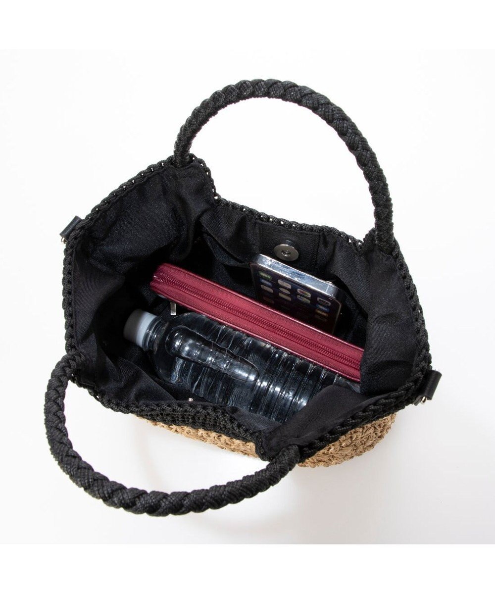 UNBILLION カシュカシュ cachecache / 切替柄編2wayミニトート 