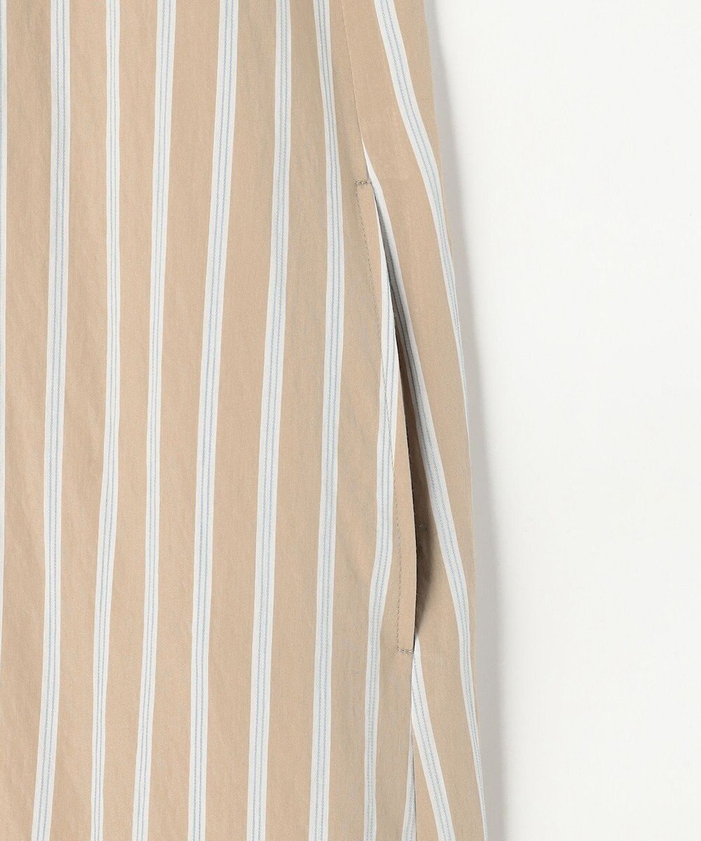 自由区 ビスコースナイロンドビーストライプ ワンピース 