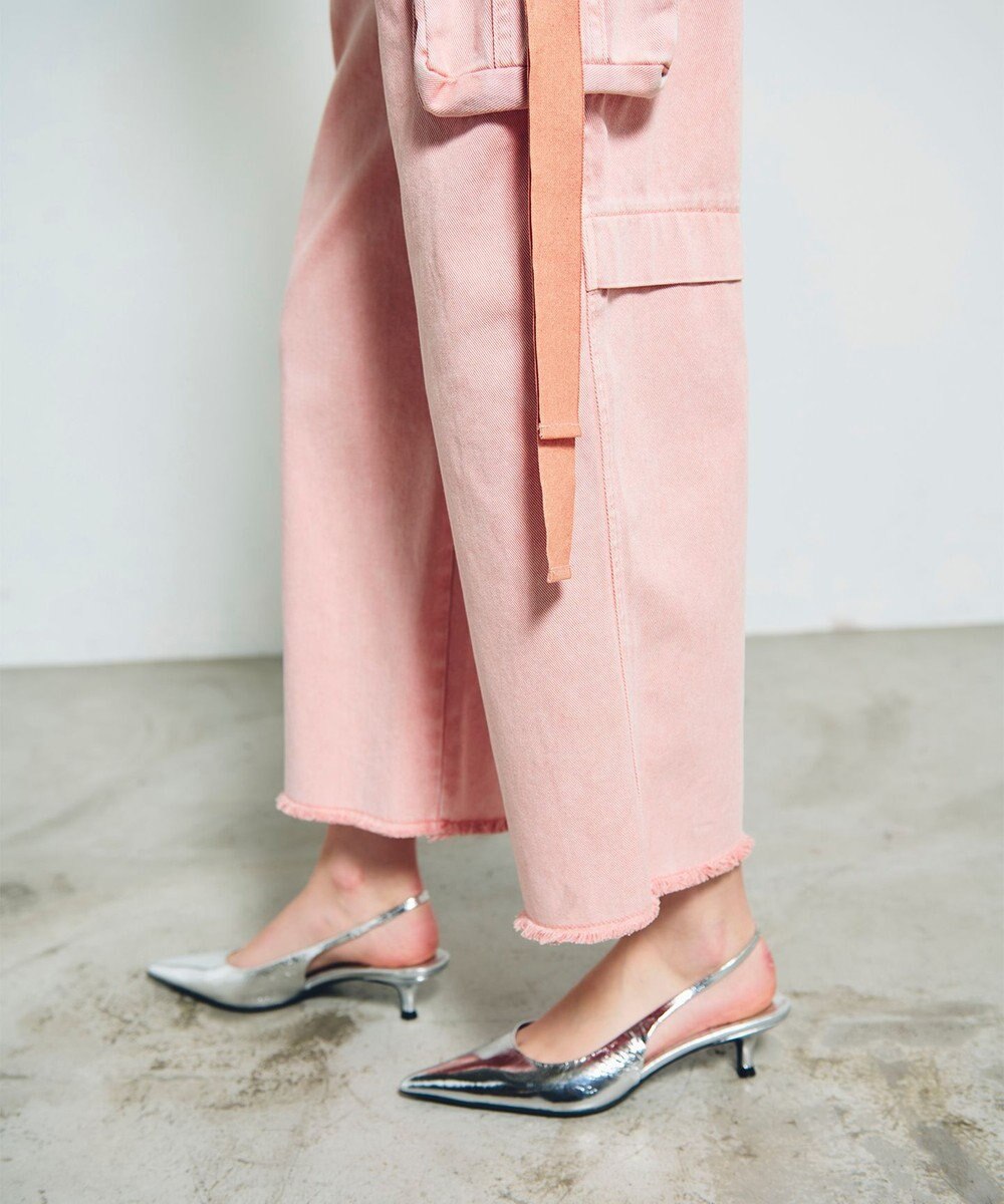 GRACE CONTINENTAL コクーンデニムカーゴパンツ 