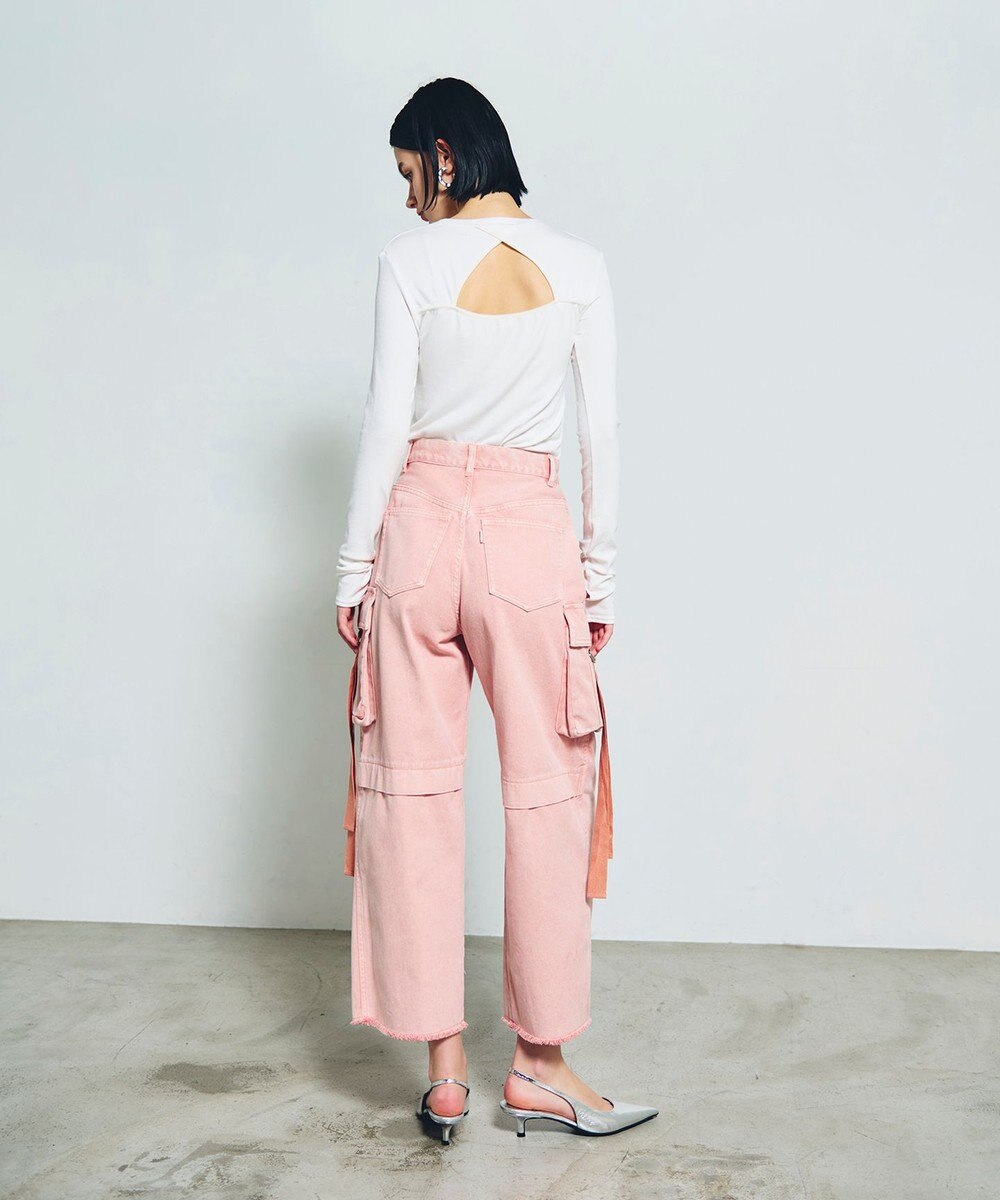 GRACE CONTINENTAL コクーンデニムカーゴパンツ 