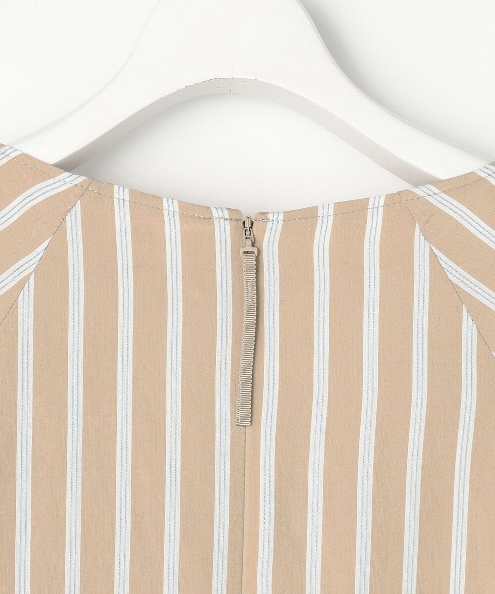 自由区 ビスコースナイロンドビーストライプ ワンピース 