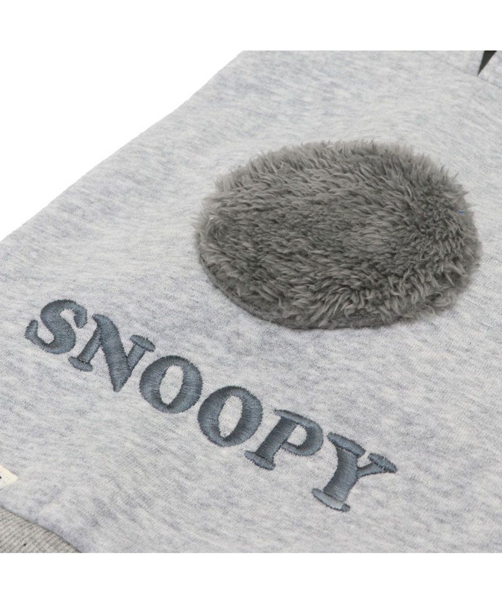 PET PARADISE スヌーピー ワントーン パーカー 《グレー》 中型犬 大型犬 