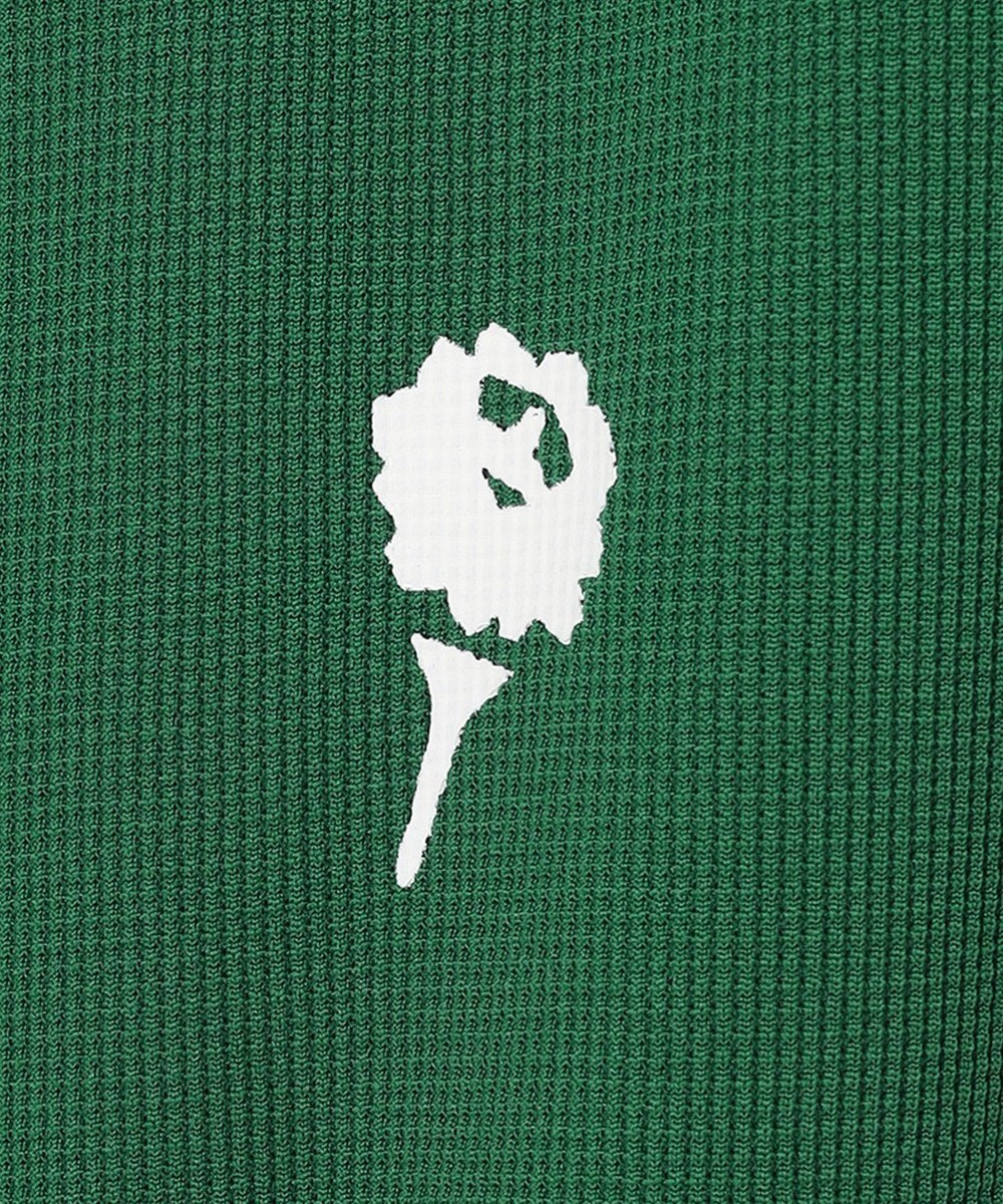 PW CIRCULUS 【WOMEN】ミニワッフル鹿の子ポロ ゴルフウェア レディース 